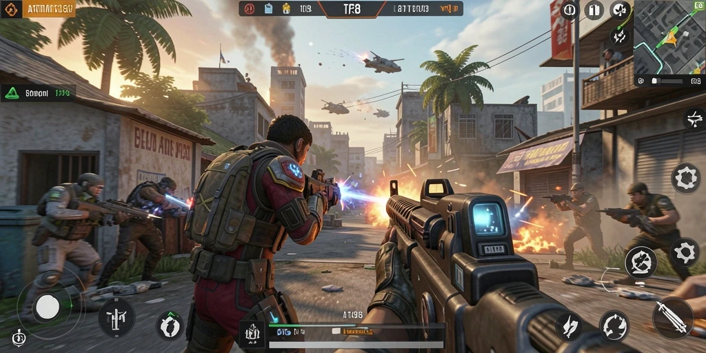 Tampilan gameplay ATM138 yang menegangkan dan penuh aksi.