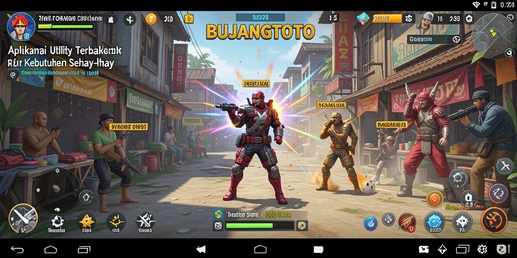 Tampilan utama BUJANGTOTO dengan fitur pengingat dan manajemen tugas.